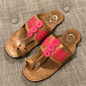 Tory Burch Leather Sandals